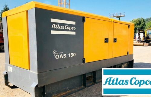 Аренда генератора Atlas Copco QAS 150
