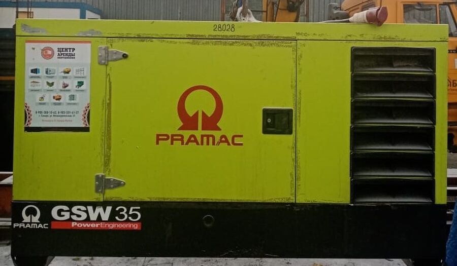 Аренда генератора Pramac GSW35Y