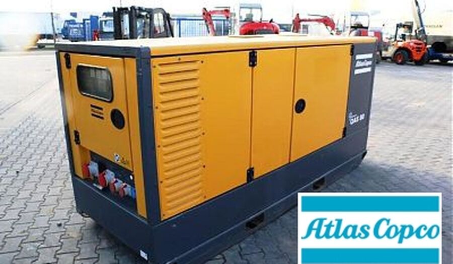 Аренда электростанции Atlas Copco QAS 80 центр аренды оборудования