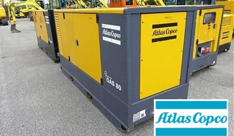 Аренда электростанции Atlas Copco QAS 80 цена
